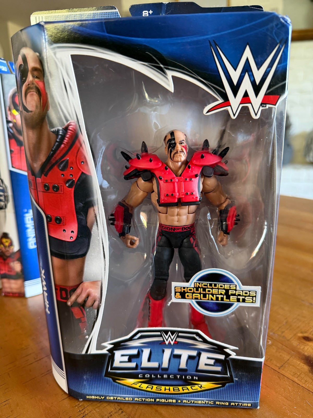 WWE Elite Series 30 Hawk The Legion Of Doom! Figurina nuova con scatola!