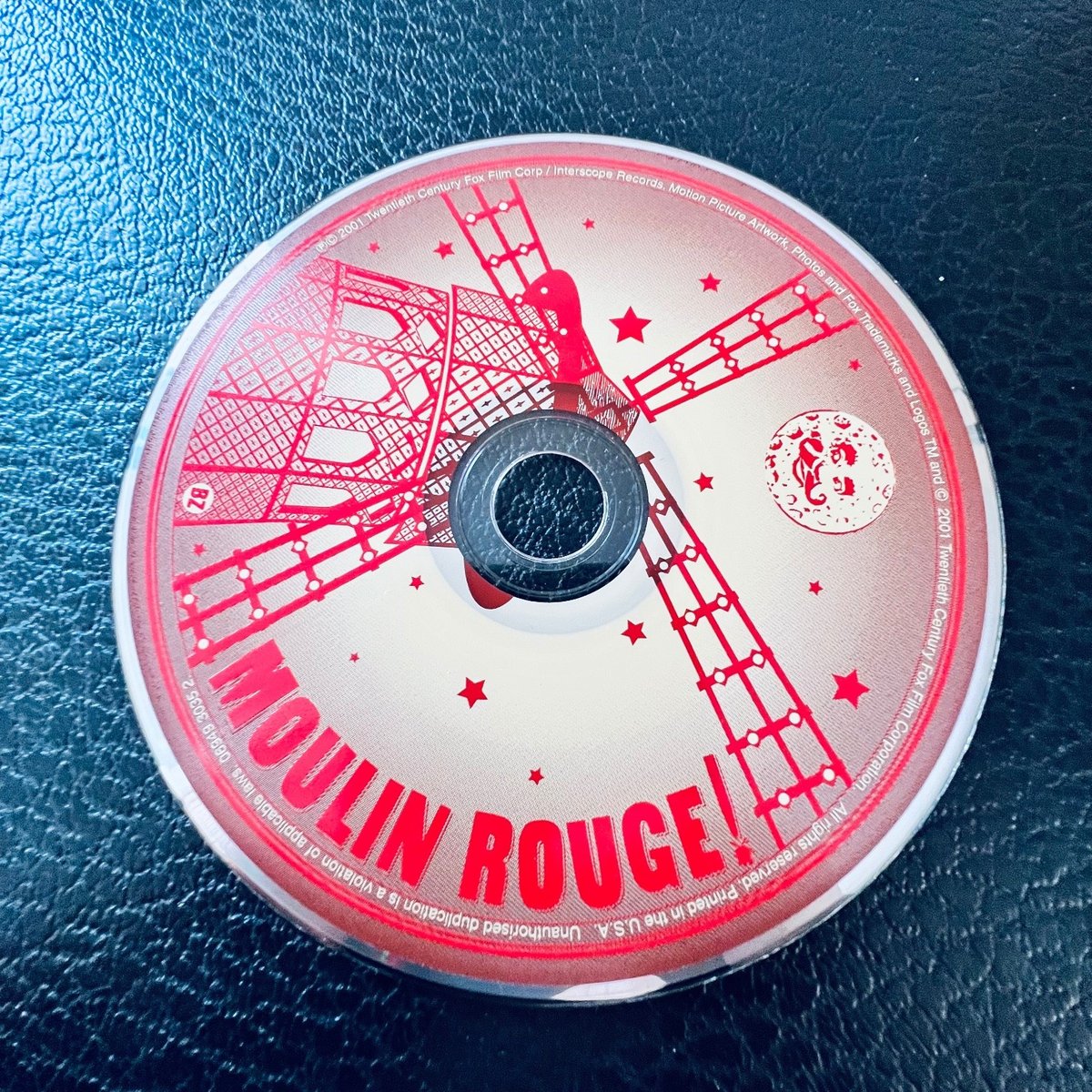 Moulin Rouge! Music from the Motion Picture Used CD NO CASE 2001 Soundtrack