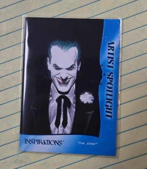 2026 Upper Deck DC Inspirations l'artista Joker Spotlight #Ara-8