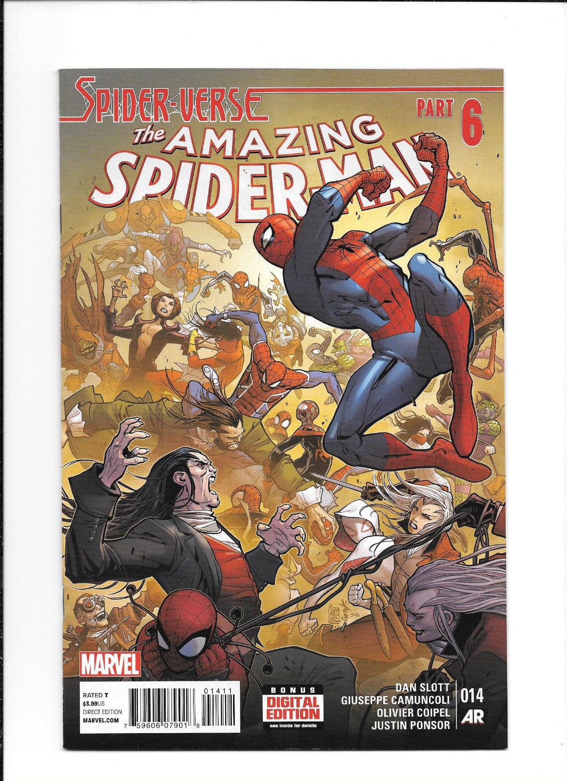 Amazing Spider-Man #14 (2014 series) Spider-Verse Part 6 [VF/NM (9.0)]