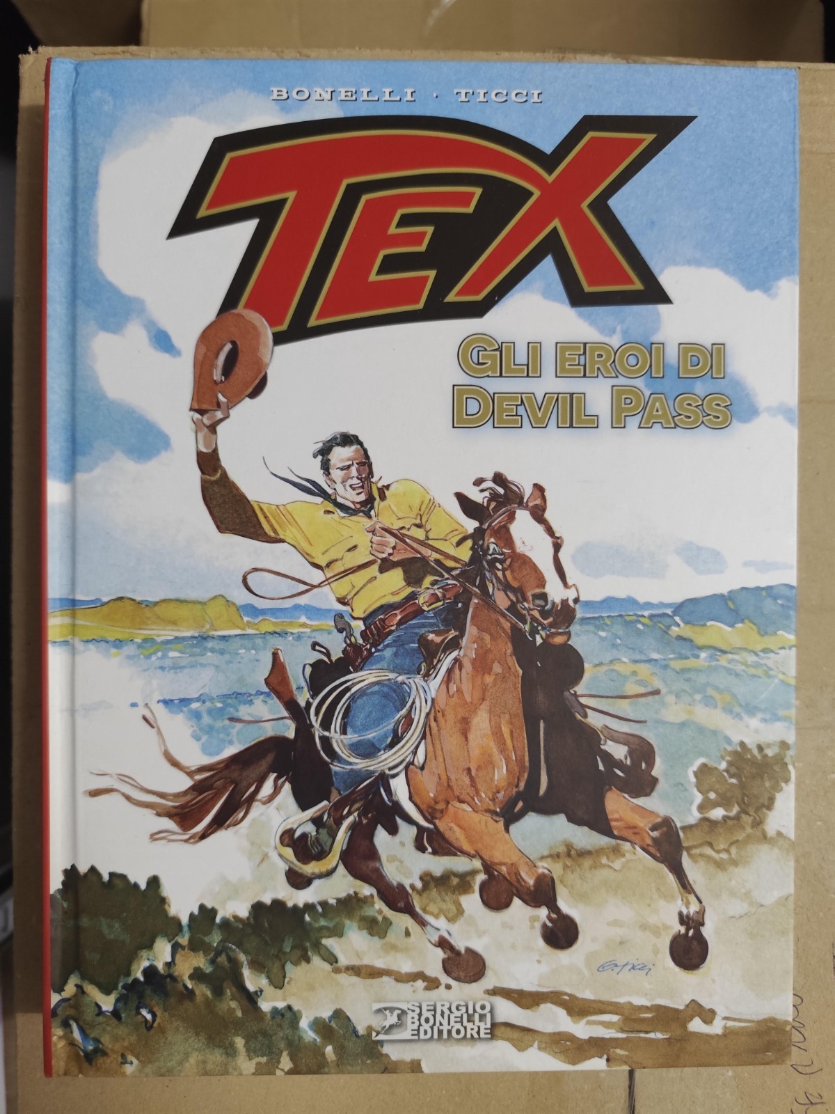 TEX - Gli Eroi di Devil Pass - Bonelli/Ticci - Sergio Bonelli Editore