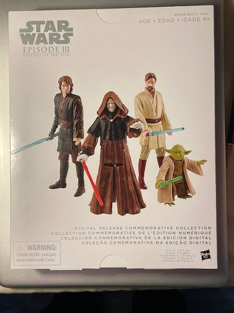 Star Wars Episode III Digital Release Commemorative Collection Action Figure Set