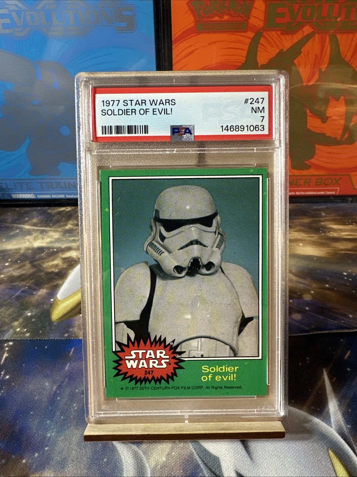 Soldato del Male! - 1977 Topps Star Wars #247 PSA 7