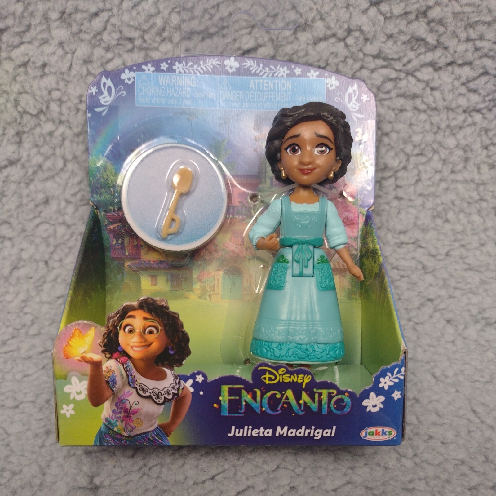Bambola Encanto Disney Julieta Madrigal 3" pollici NUOVA CON SCATOLA