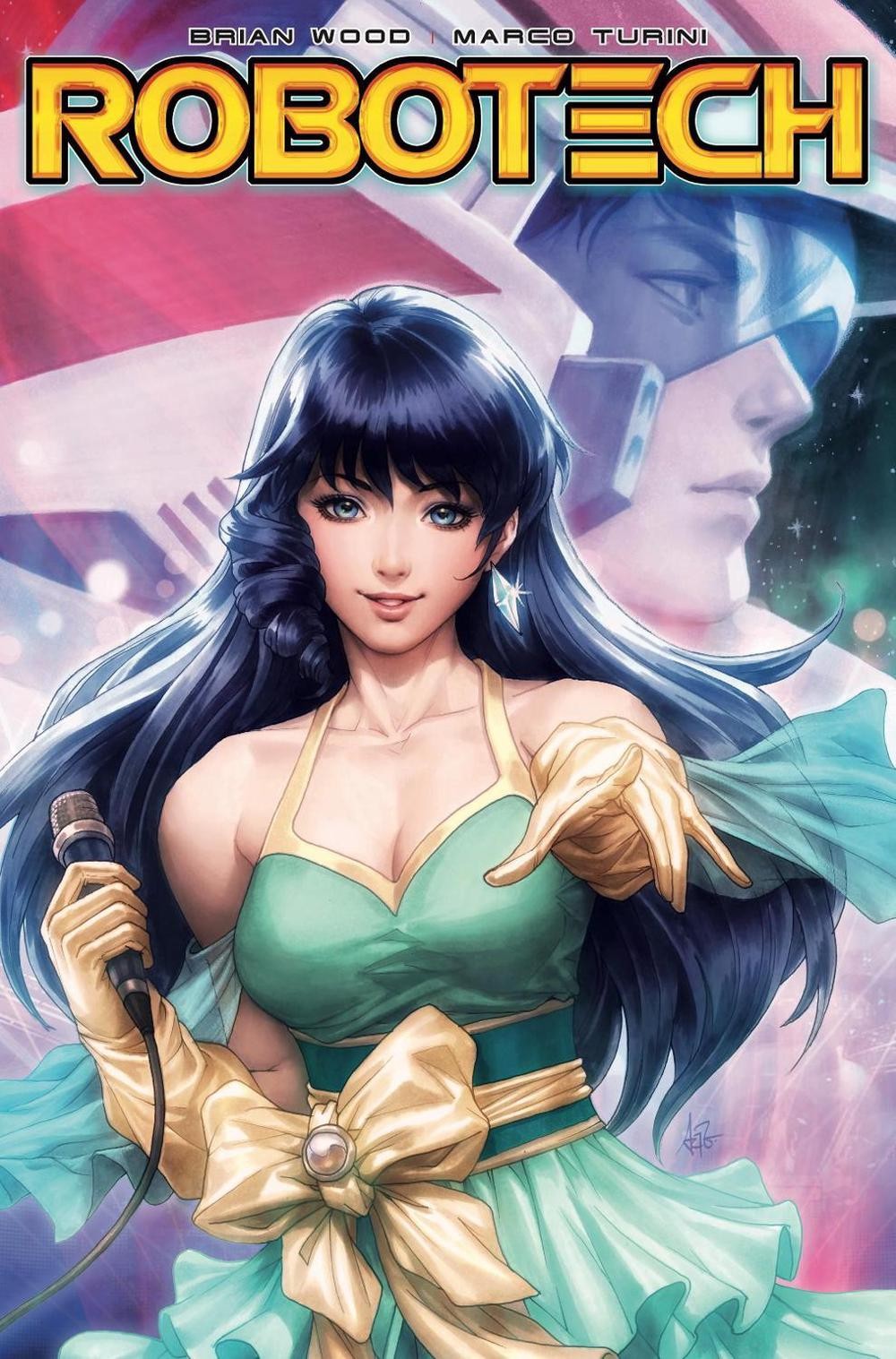 Libro tascabile Robotech di Brian Wood (inglese)