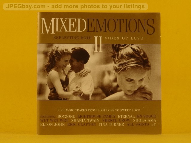 VARIOUS ARTISTS MIXED EMOTIONS 2 (2 x CD) (1189) 20+ Track CD Album also Picture