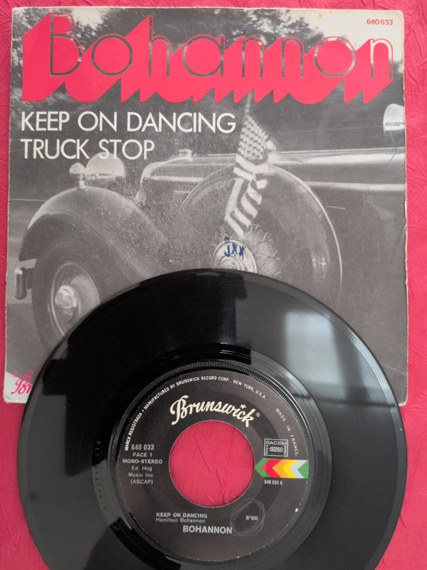 45 tours Bohannon Keep on dancing