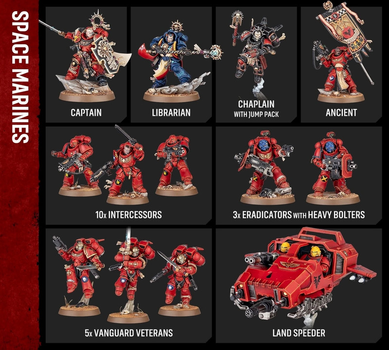 New Warhammer 40k Armageddon -Space Marines