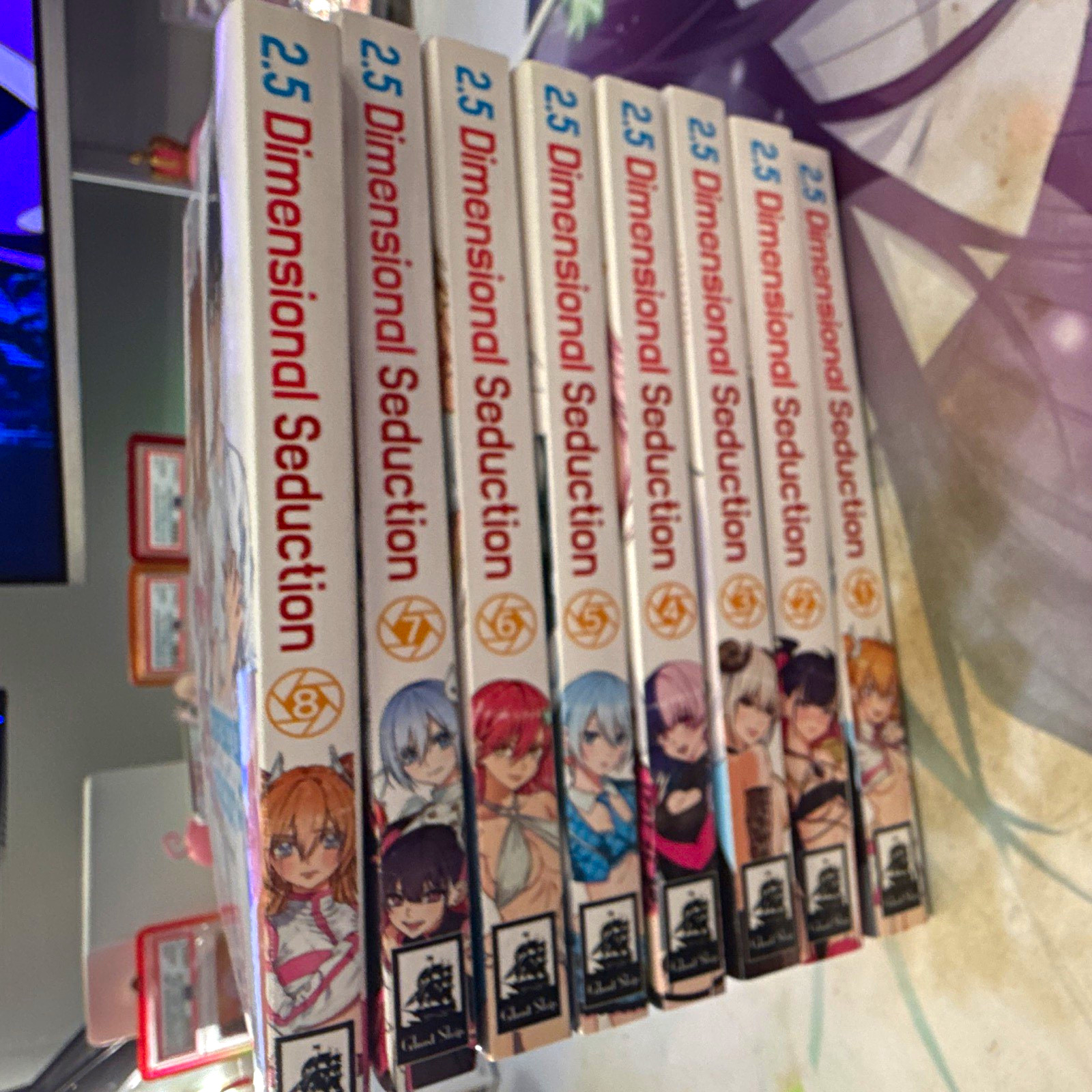 Manga 2.5 Seduzione Dimensionale Volume 1-8