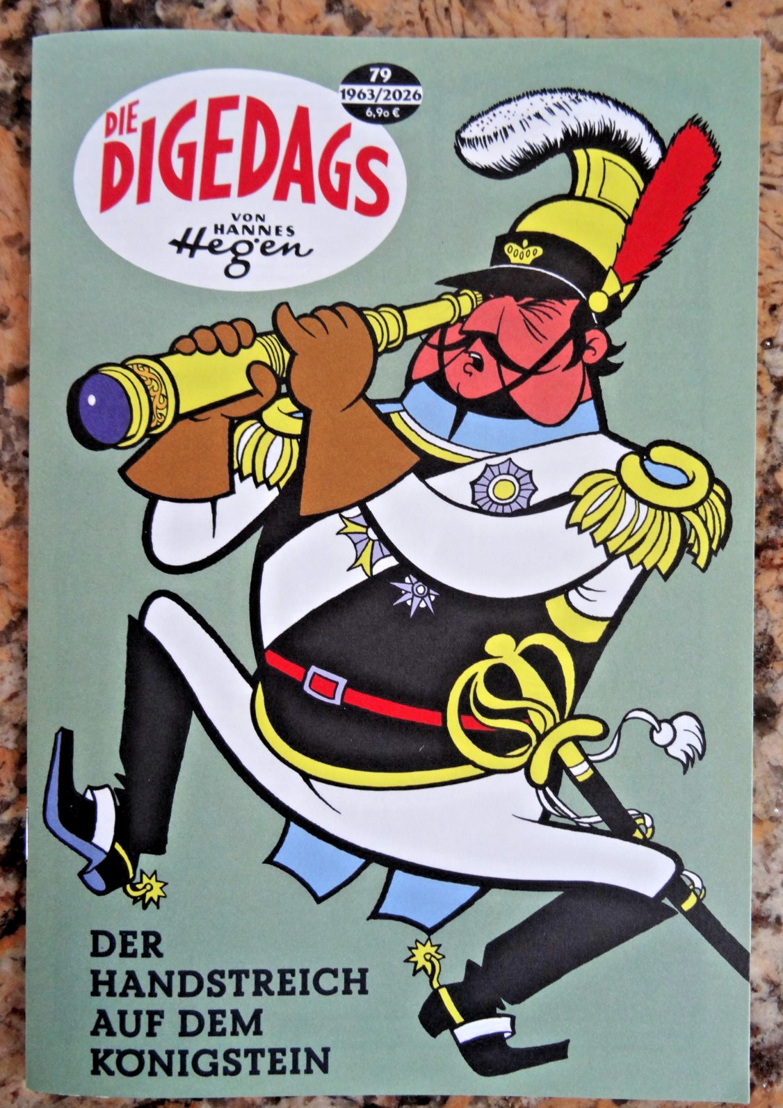 Mosaico Digedags - n.79 - Il colpo di mano sulla pietra reale - Variant Cover