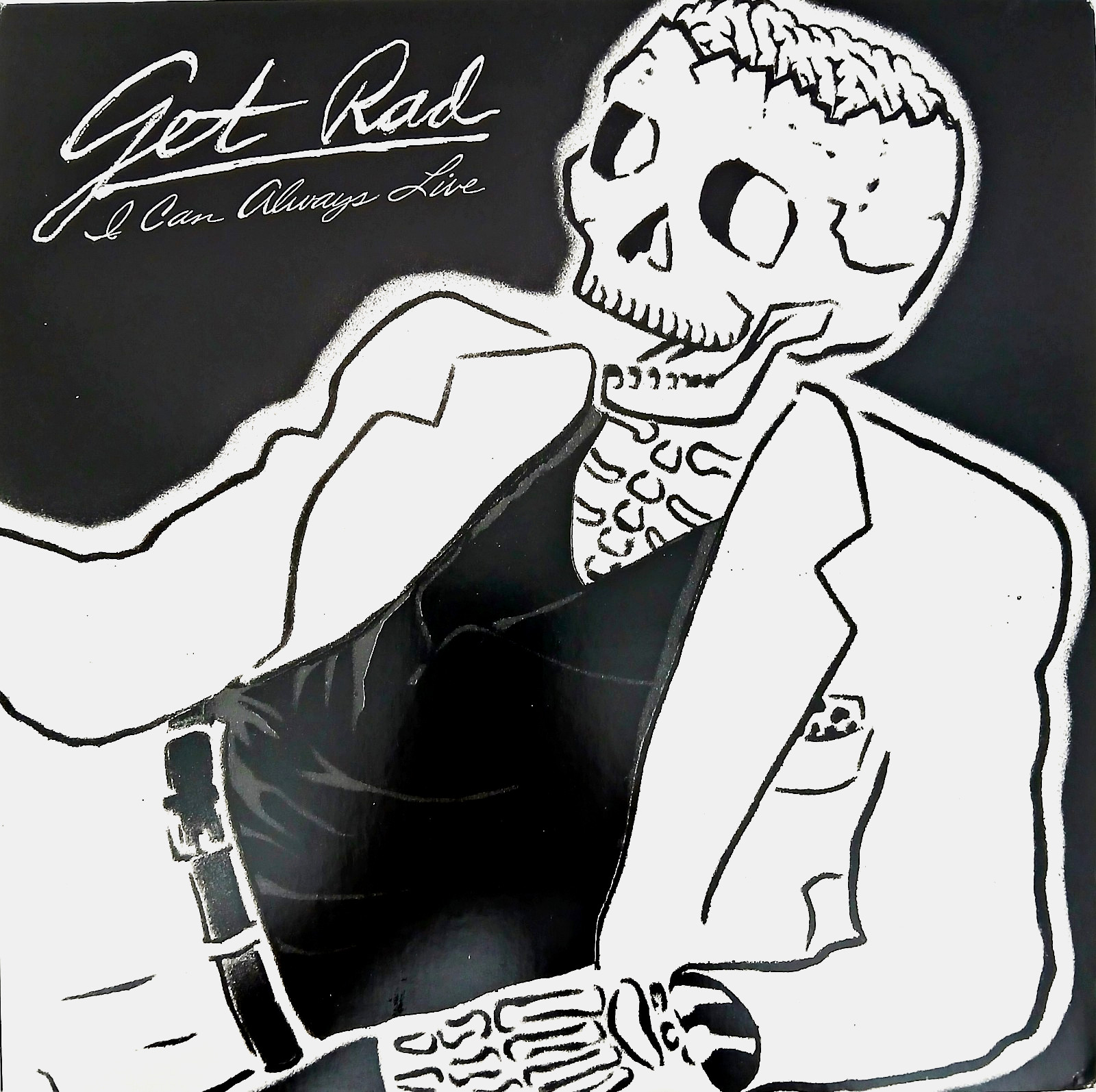 Get Rad - I Can Always Live - 2010 Vinyl LP (1st press) - Hardcore / Punk RARE