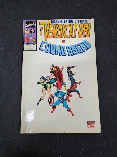 Fumetto I Vendicatori E L'Uomo Ragno Marvel Extra N. 5 Marvel Italia 1994