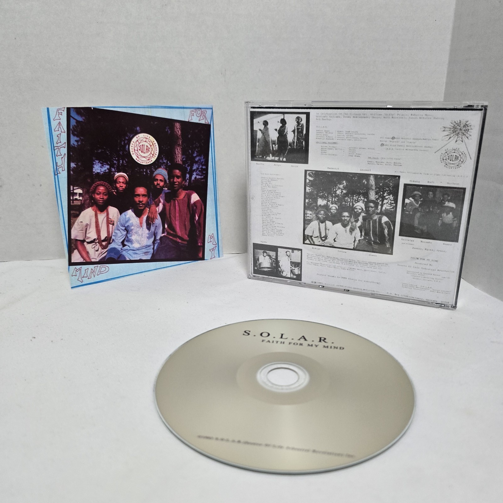 S.O.L.A.R./SOLAR Faith For My Mind Source of Life Arkestral Revelation CD 1983