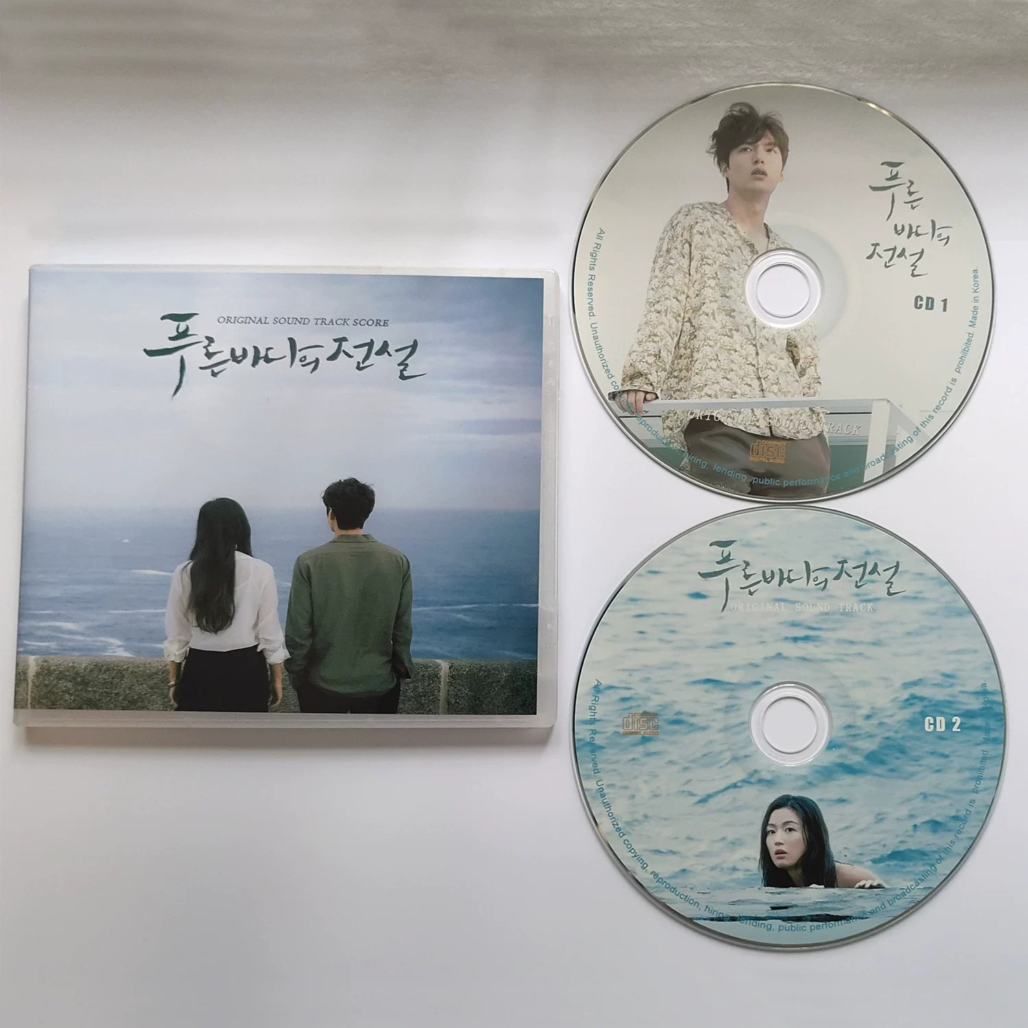 Korean The Legend of The Blue Sea OST 2CDs  Soundtrack Album Music Boxed