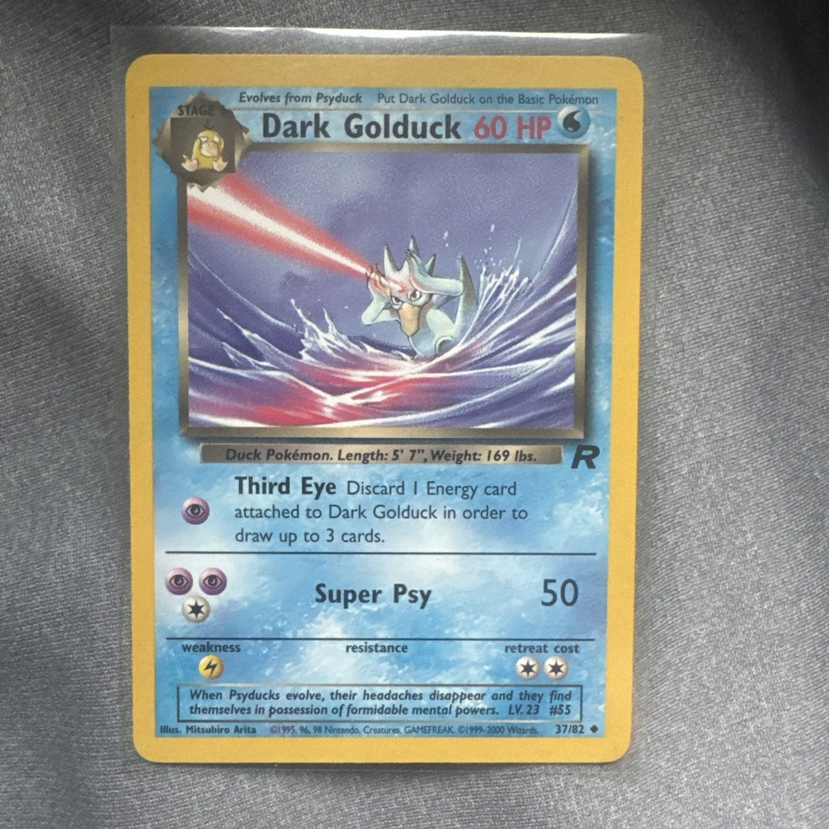 Dark Golduck 37/82 Team Rocket Regular 2000