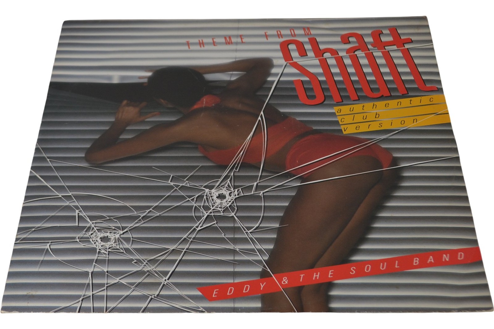 Eddy & The Soulband Vinyl Record 1985 Theme From Shaft Authentic Club