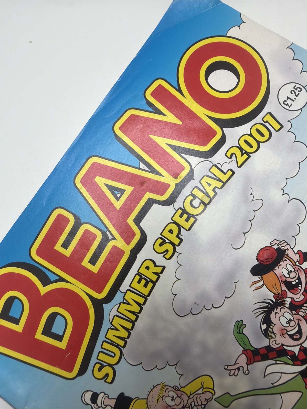 THE BEANO SUMMER SPECIAL 2001 - Dennis the Menace - Flat Unfolded Copy