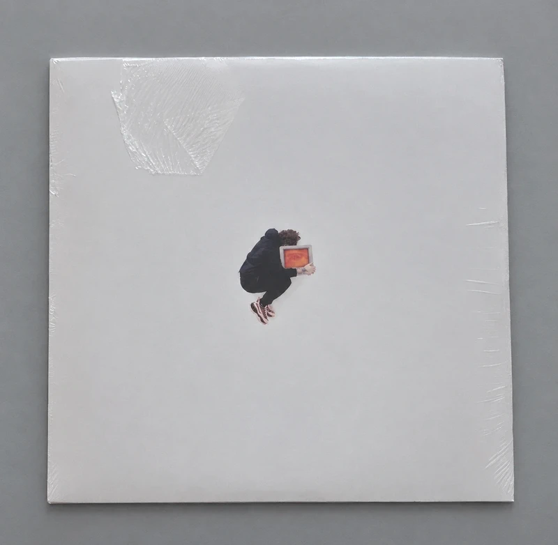 Vinile "Faiv" Autografato Azzurro