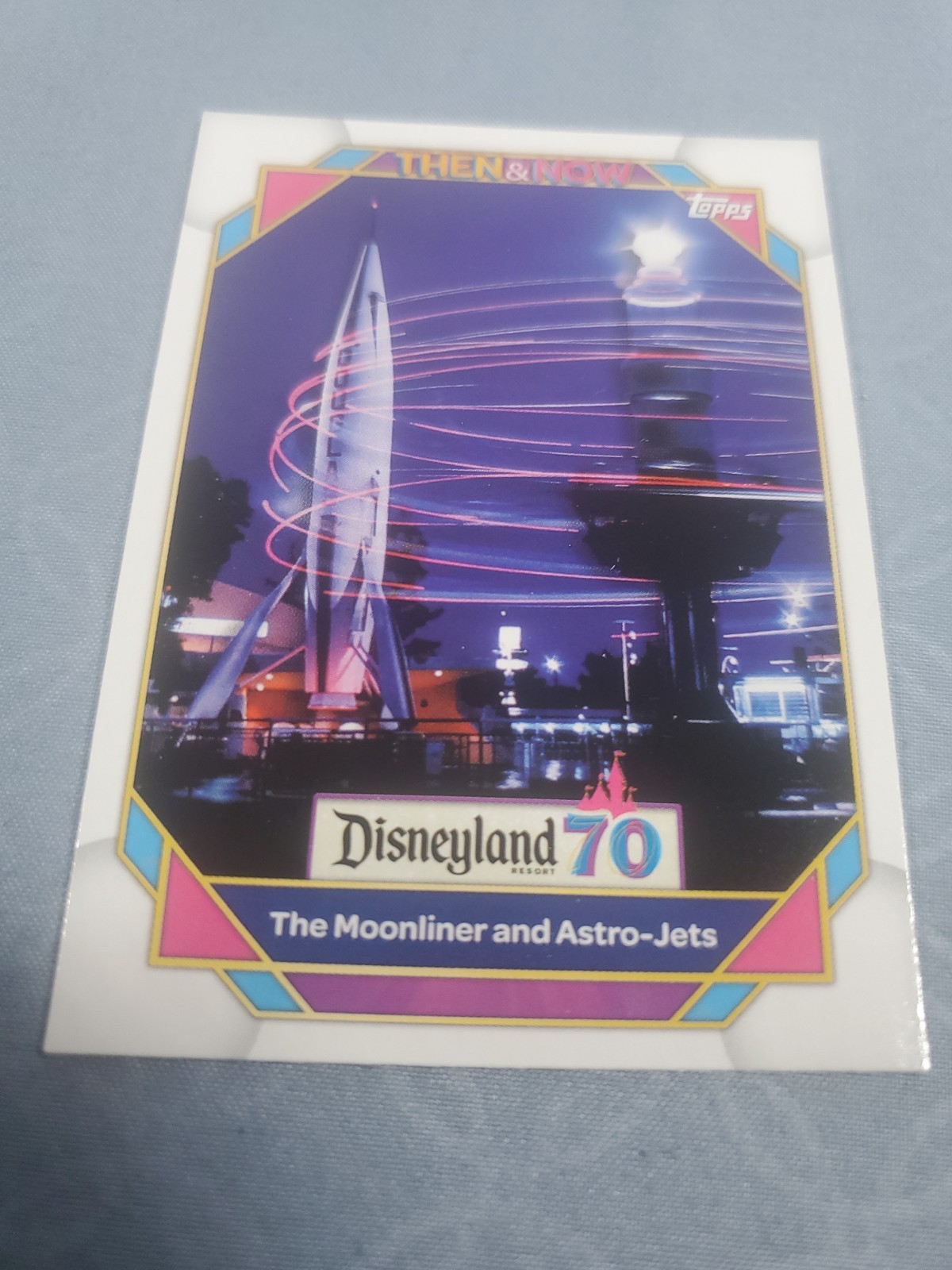 2025 Topps Disneyland 70th #57 The Moonliner And Astro-Jets