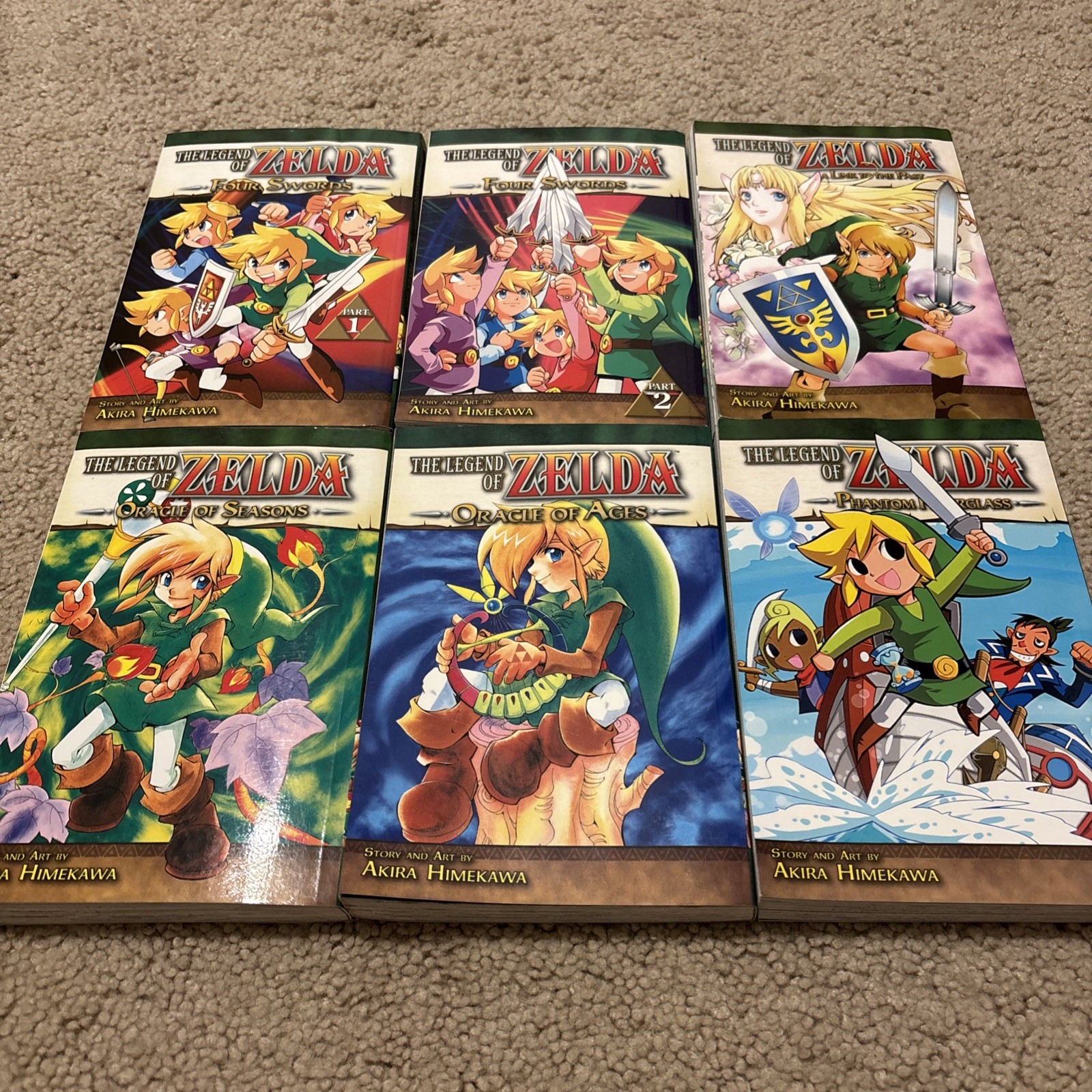 Lotto libri manga The Legend Of Zelda graphic novel fumetti