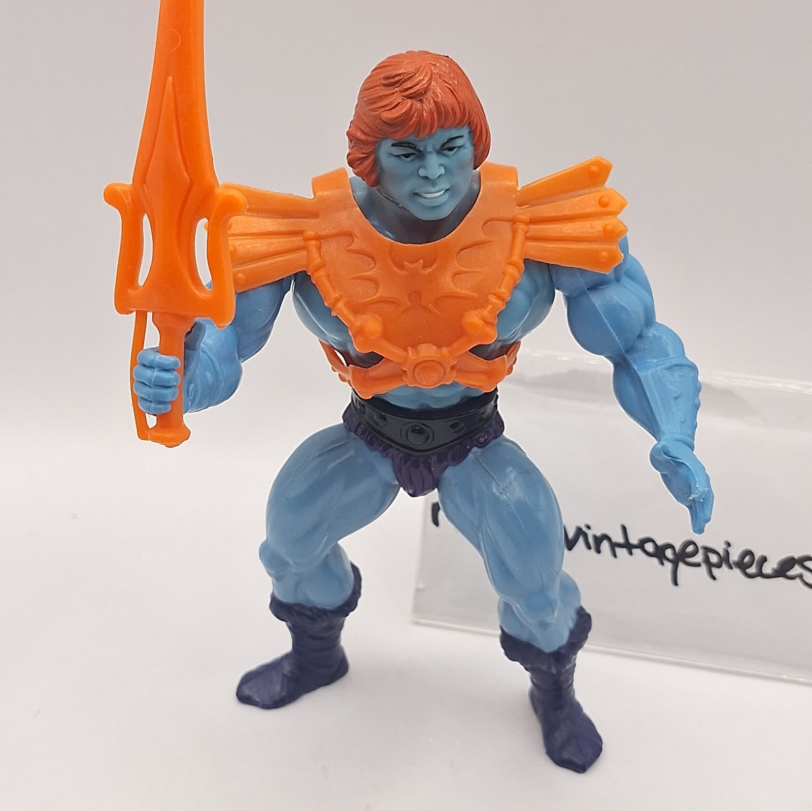 Vtg FAKER Motu Masters Of The Universe He-Man Action Figure Complete X-22