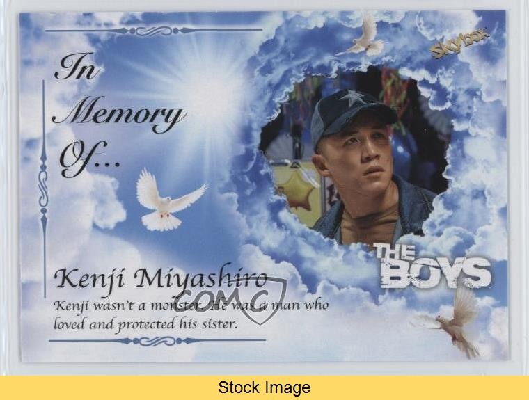 2025 Upper Deck Skybox The Boys: Season 1 & 2 In Memory Of Kenji READ 0l2