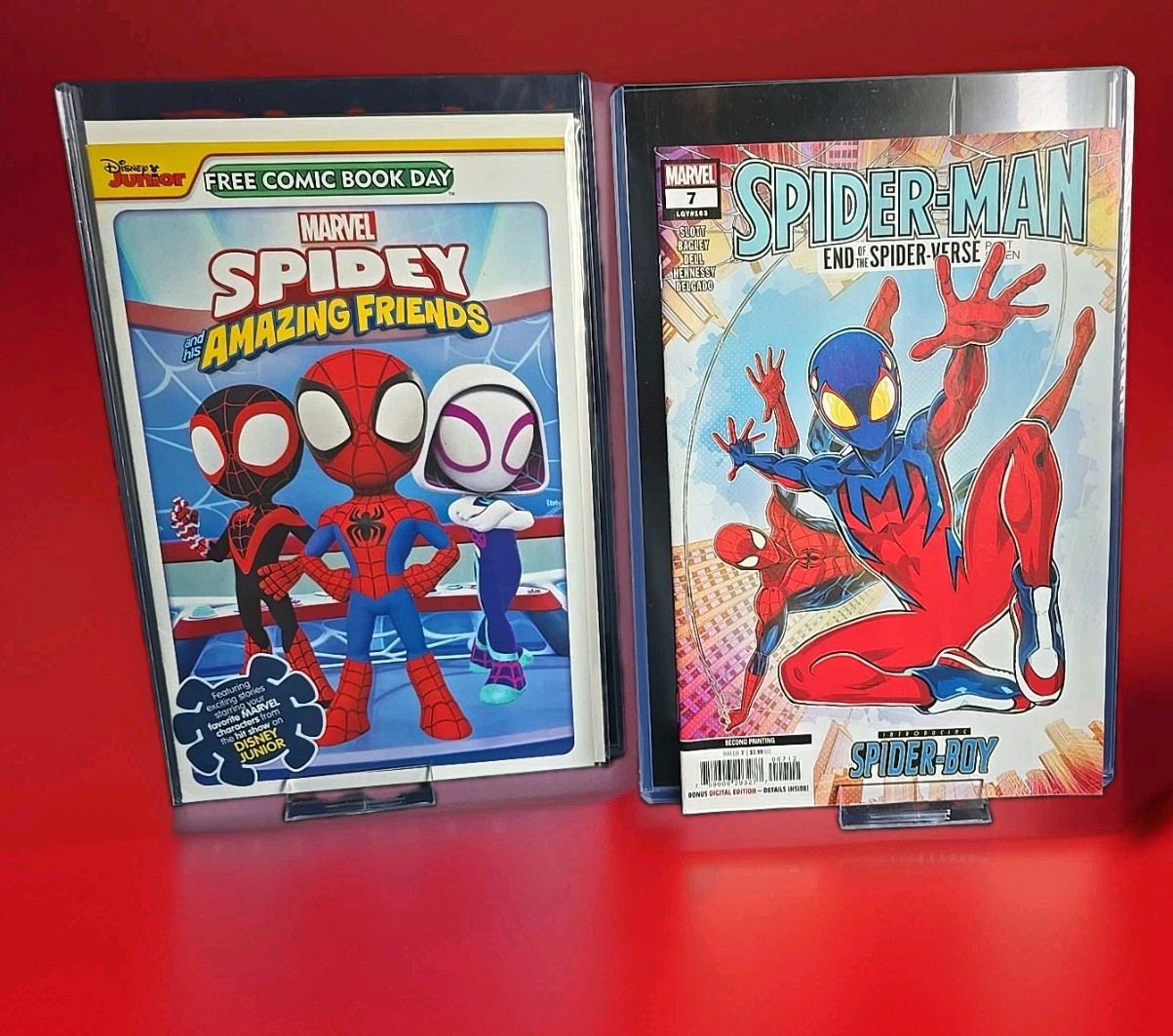 SPIDER-MAN #7 VARIANT CVR MARVEL COMICS 1st APPEARANCE OF SPIDER-BOY & FCBD NM-