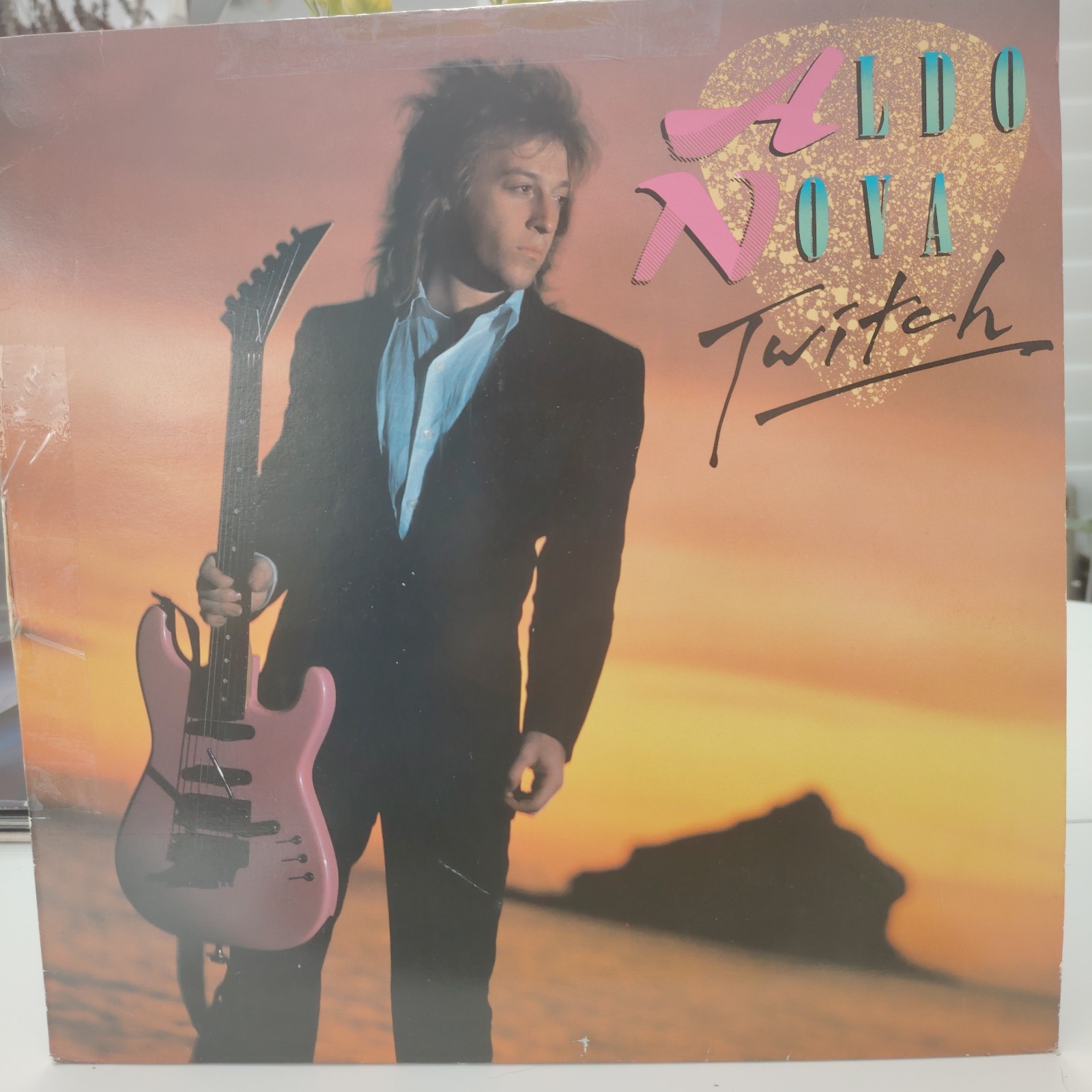 Aldo Nova Twitch 1985 Portrait 12" Vinyl LP 33 RPM Black Stereo PRT 26440 VG +VG