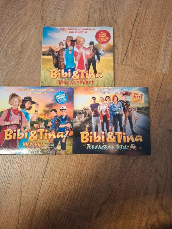 Bibi & Tina Lieder auf Cd's