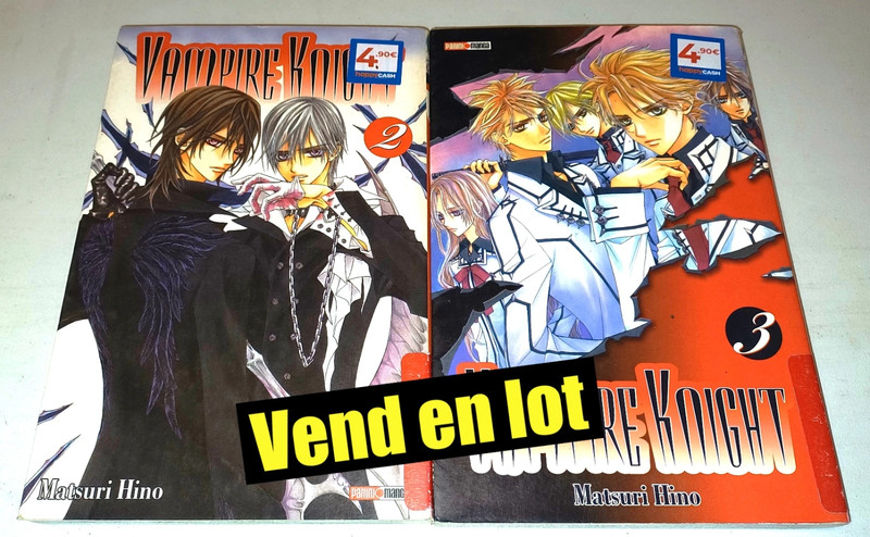 Vampire Knight : 2 et 3 (sur 19)
