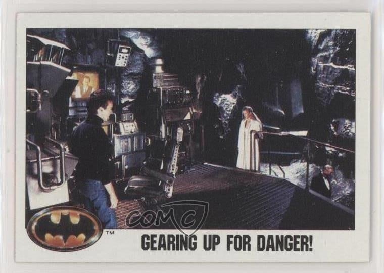 1989 Topps Batman Prepararsi al Pericolo #96 1md