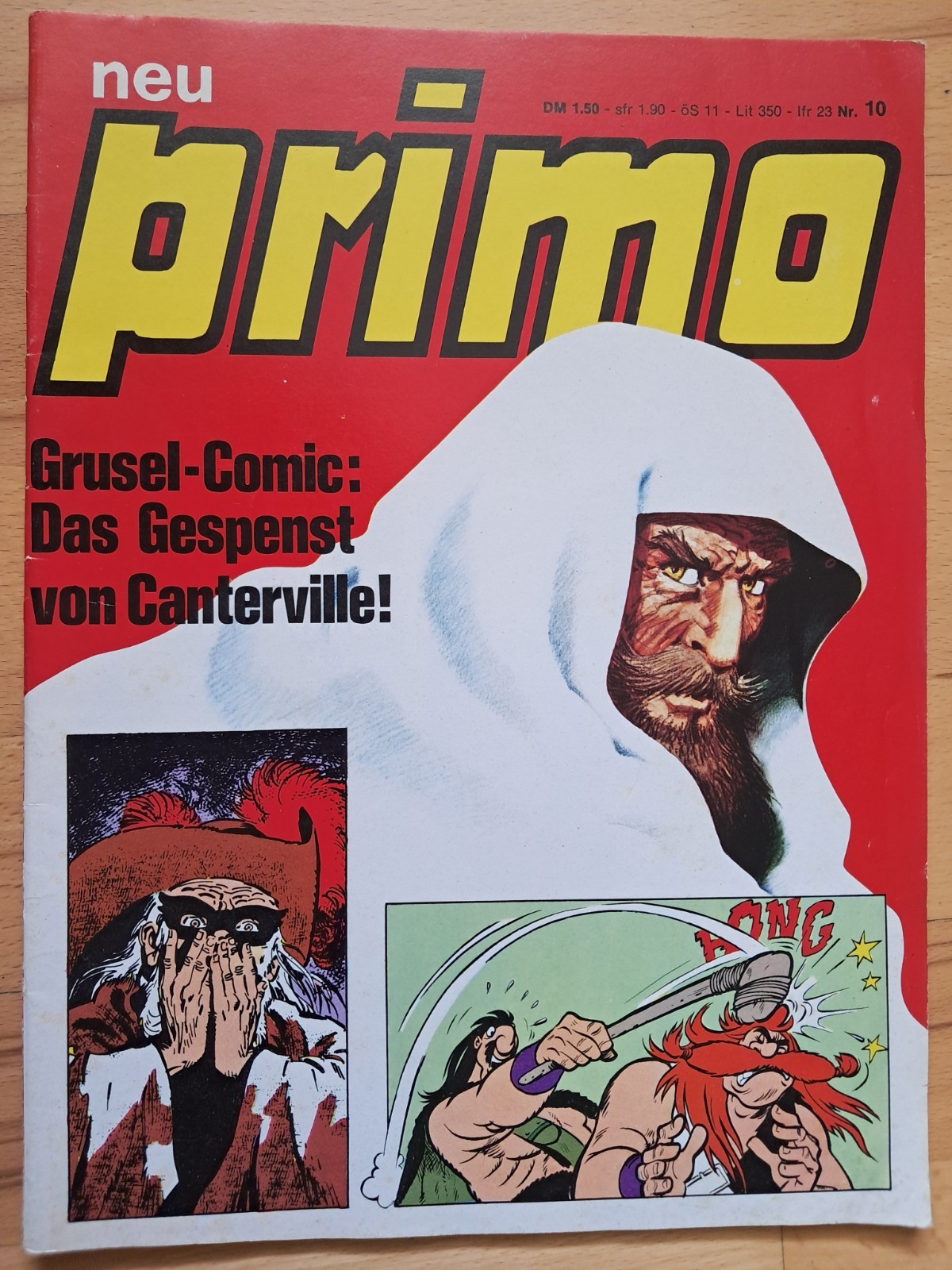 Primo n.11 del 1973 con Sammy & Jack, Peer Viking, Mischa, Canterville - OTTIMO