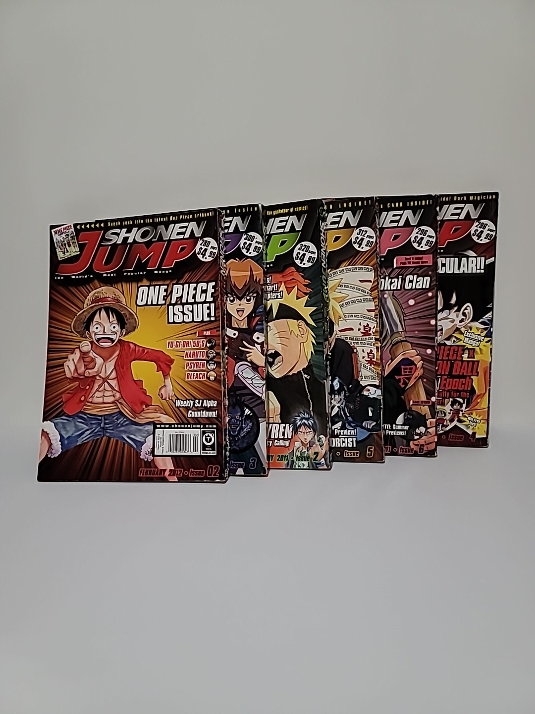 Lotto riviste Shonen Jump 2011 e 2012 pezzo unico e altro