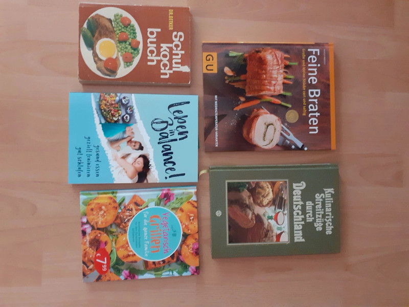 Kochbücher, Sushi, Oetker Schulkochbuch