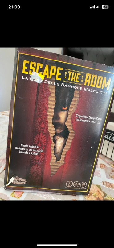 Gioco con miniature escape room