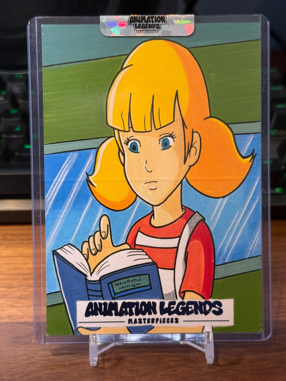 Animation Legends  Tripanel Sketch “Penny” - By Lyn Sibayan