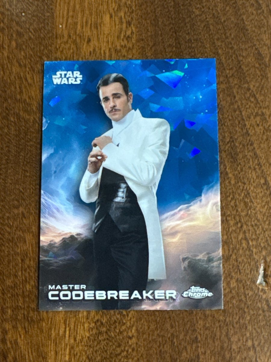 2025 Topps Chrome Star Wars Sapphire Master Codebreaker #88