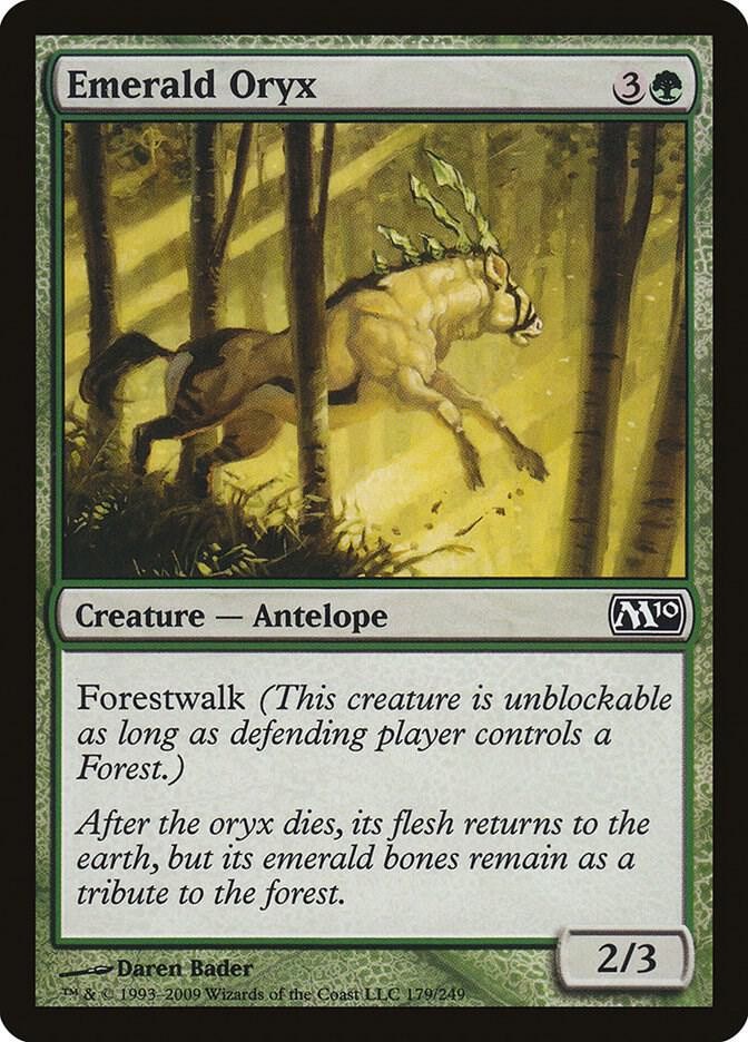 Emerald Oryx 179 Magic 2010 (M10) Magic: The Gathering