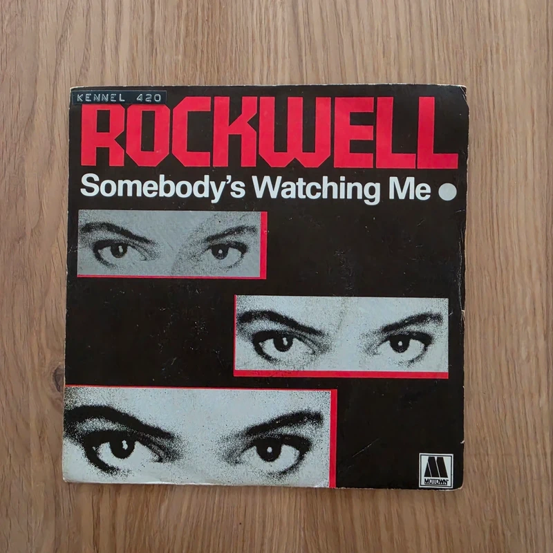 Disque vinyle 45t rockwell