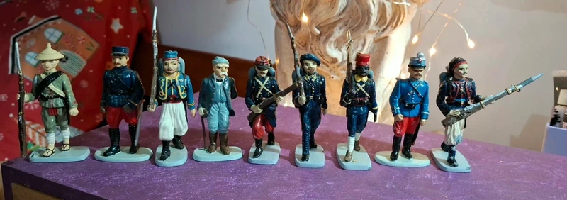 Lot 10 figurines hachette 1ere guerre mondiale