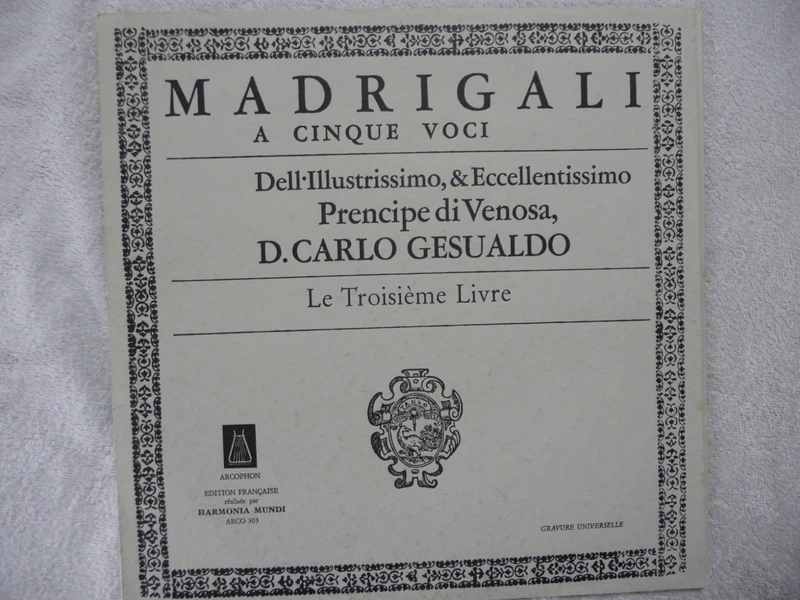 madrigali a cinque voci