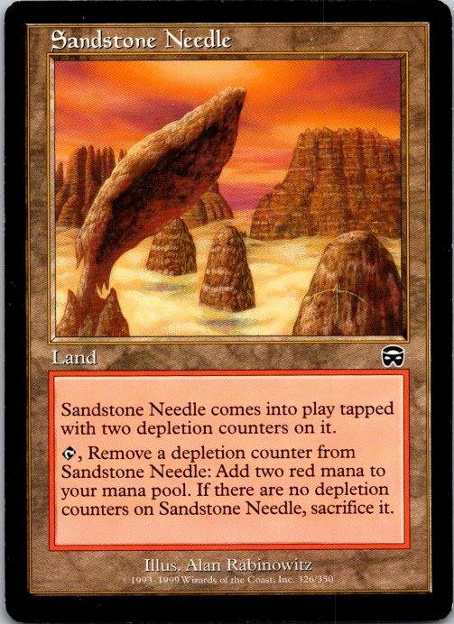 Lot of 5 MTG Magic The Gathering Sandstone Needle Mercadian Masques See Scans