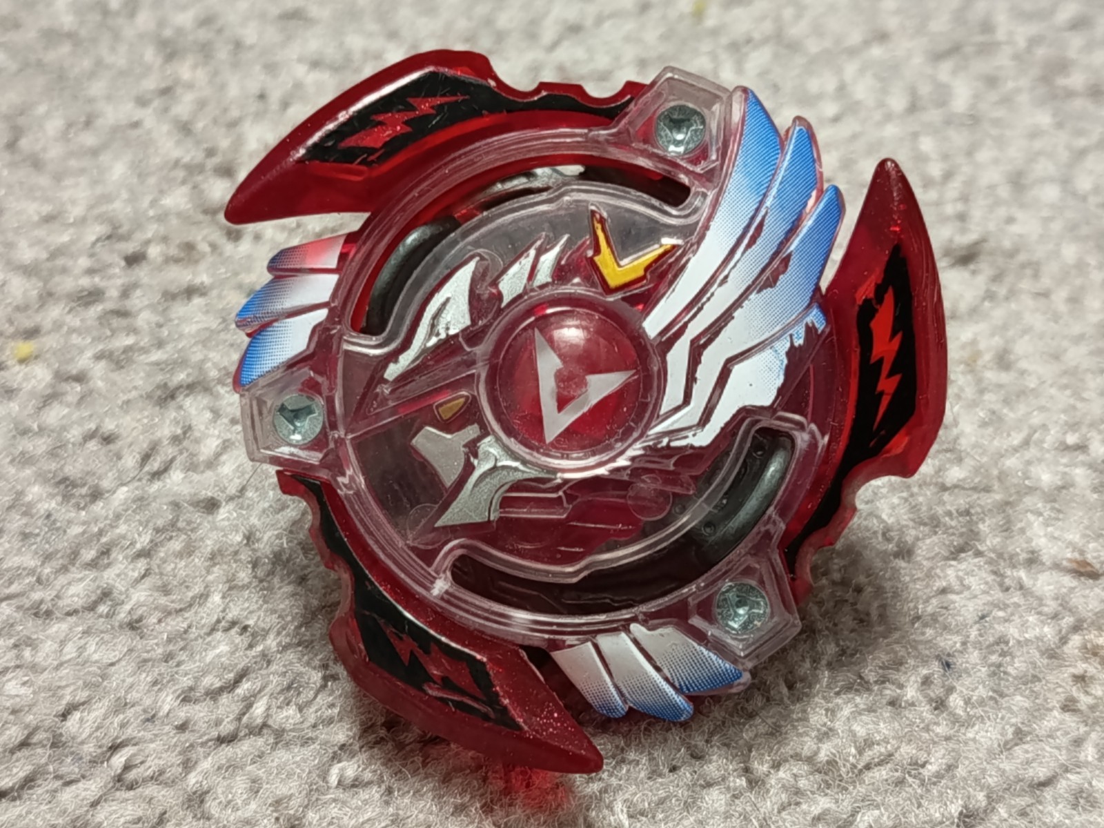 Victory Valkyrie Valtryek V2 Boost Variabile Rosso Bianco Beyblade HASBRO BURST