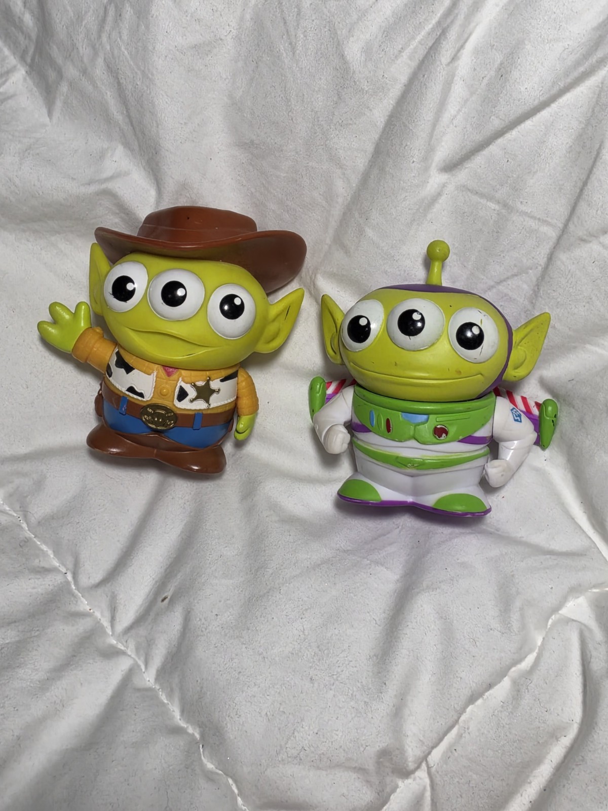 Disney Pixar Toy Story Alien Remix Buzz Lightyear Sceriffo Woody 3" Ritirato Htf