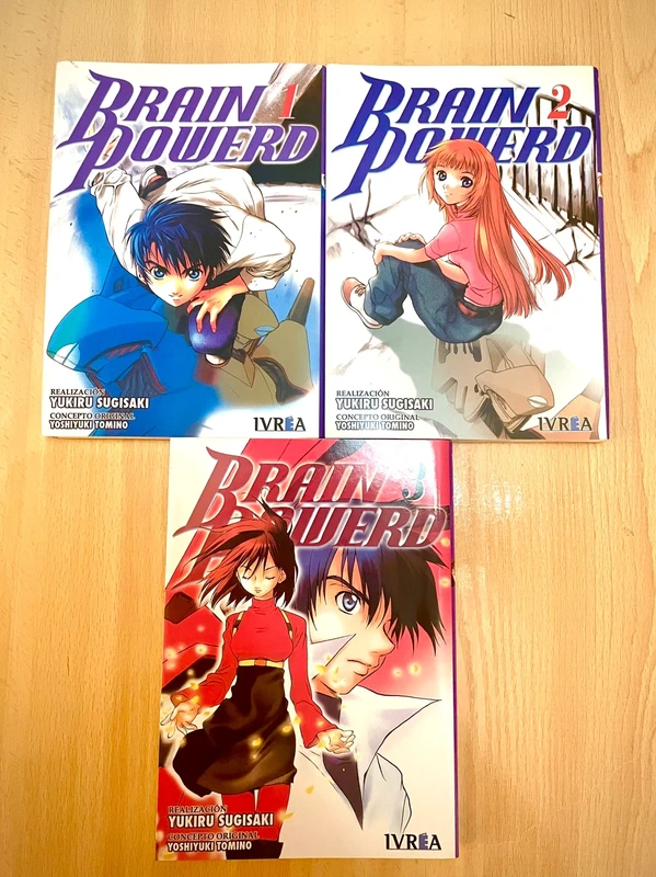 Brain Powerd – Tomos 1, 2 Y 3 – Ivrea – Manga en Español
