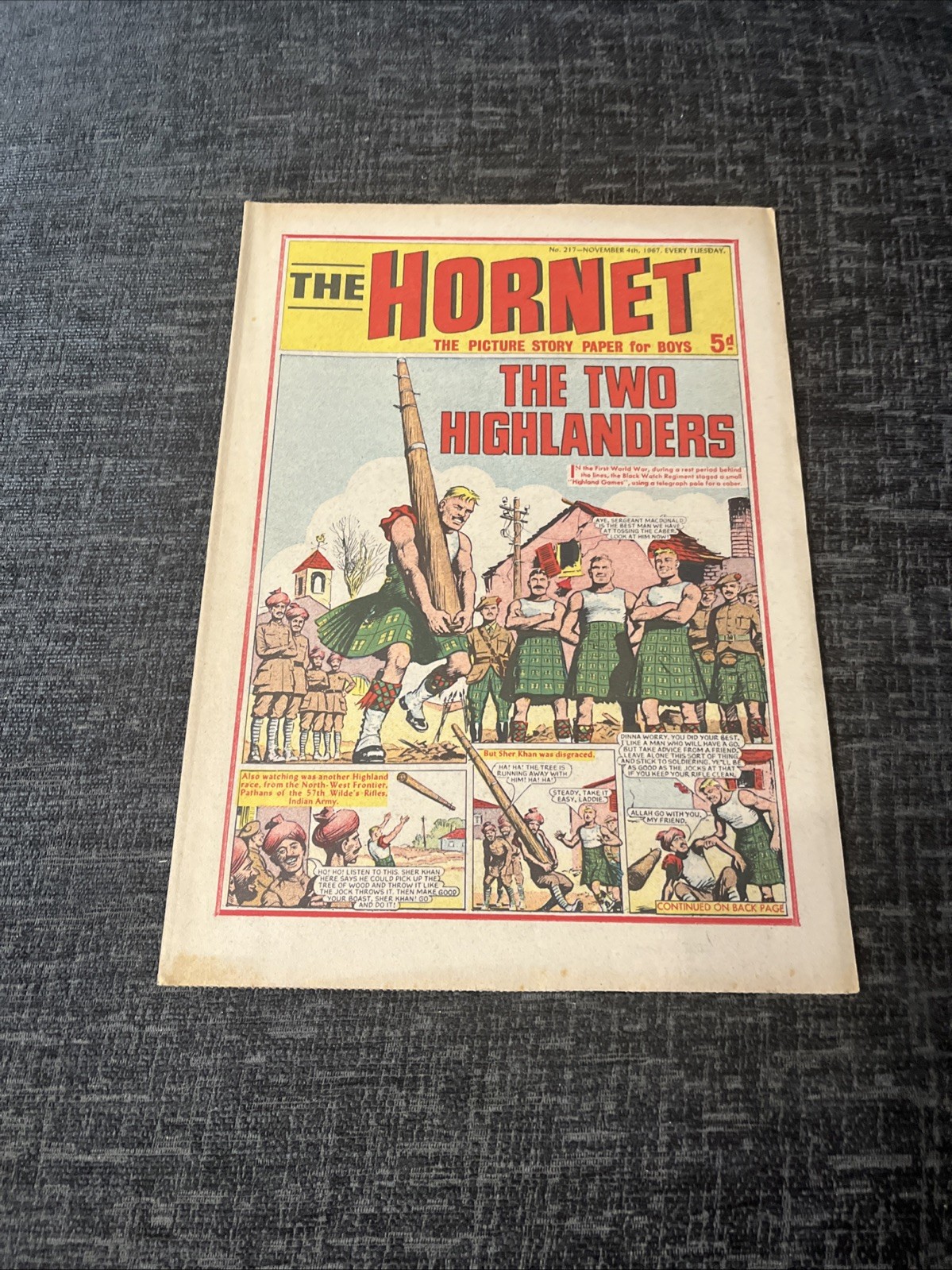 Hornet Comic - #217 - 4 November 1967