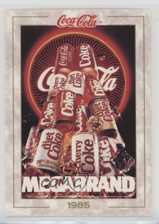 1993 Collect-A-Card The Coca-Cola Collection Serie 1 Megabrand #88 fm0