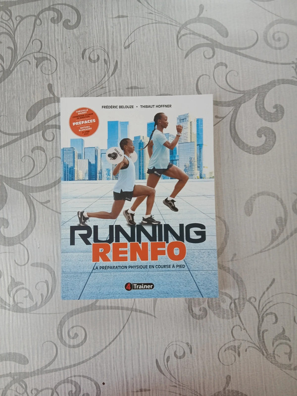Livre de sport running renfo - tres bon état