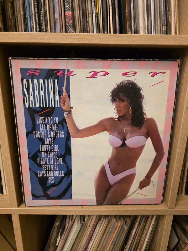 Sabrina - super Sabrina LP vinile disco italodisco