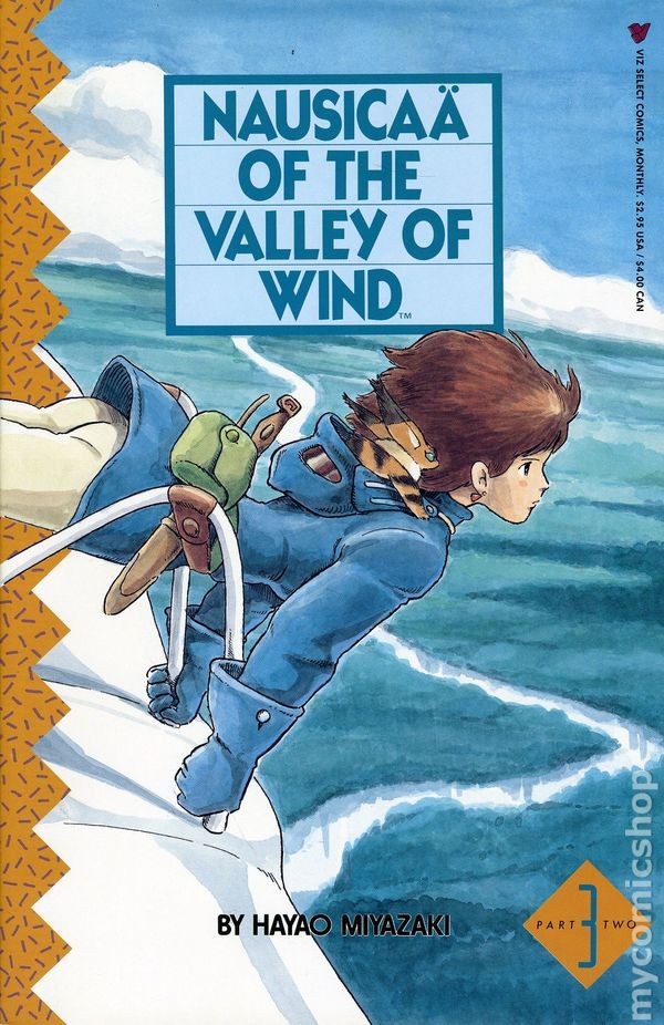 Nausicaa della Valle del Vento Parte 2 #3 FN 1989 Immagine Stock